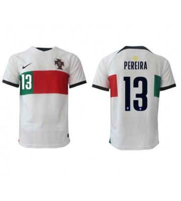 Portugalia Danilo Pereira #13 Koszulka Wyjazdowych MŚ 2022 Krótki Rękaw